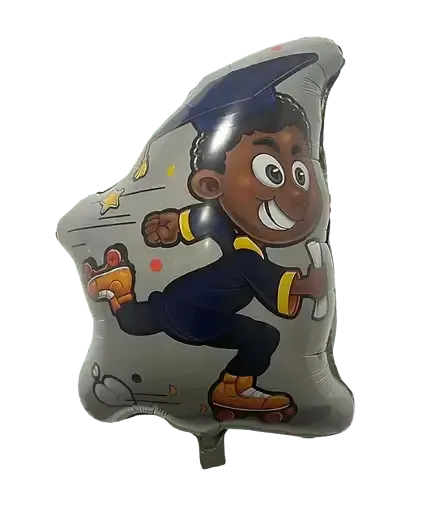 26" Boy Graduation Mylar Balloon