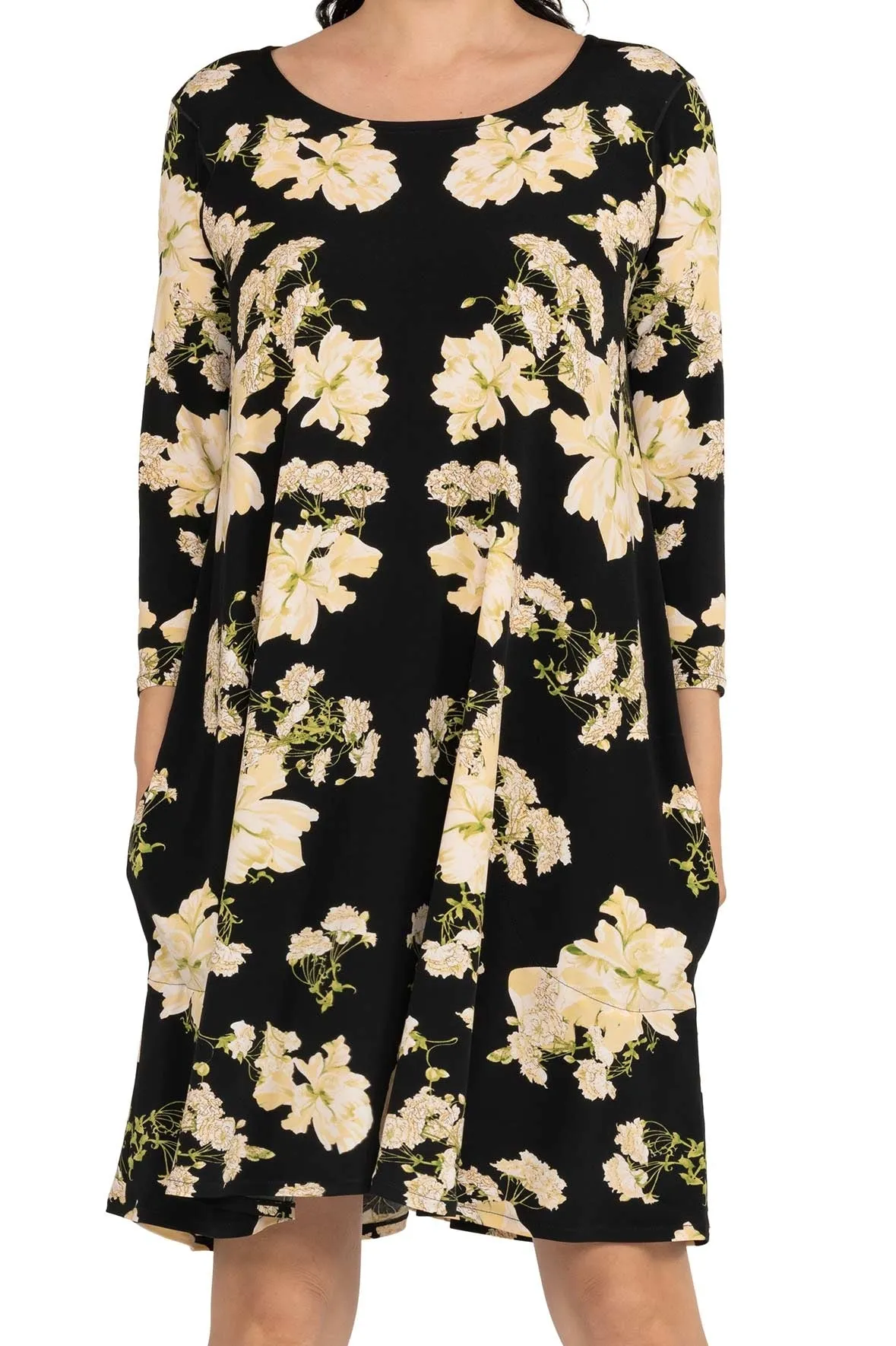3/4 SLV Olgi Dress