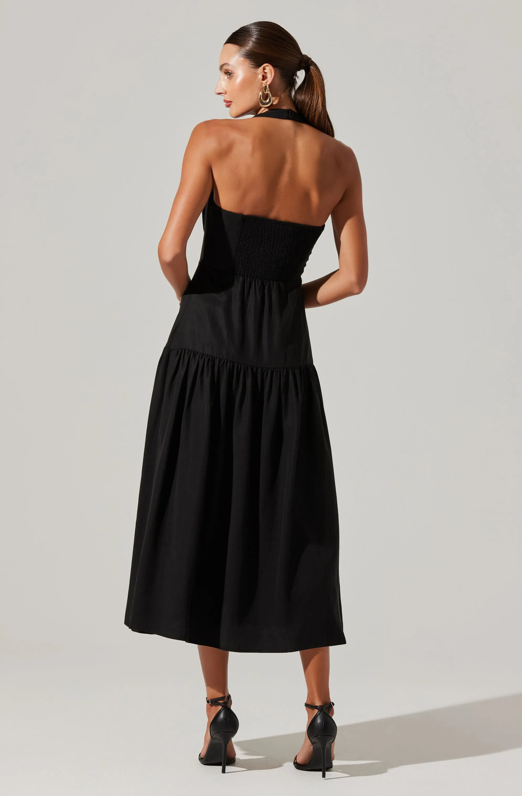Adara Halter Midi Dress