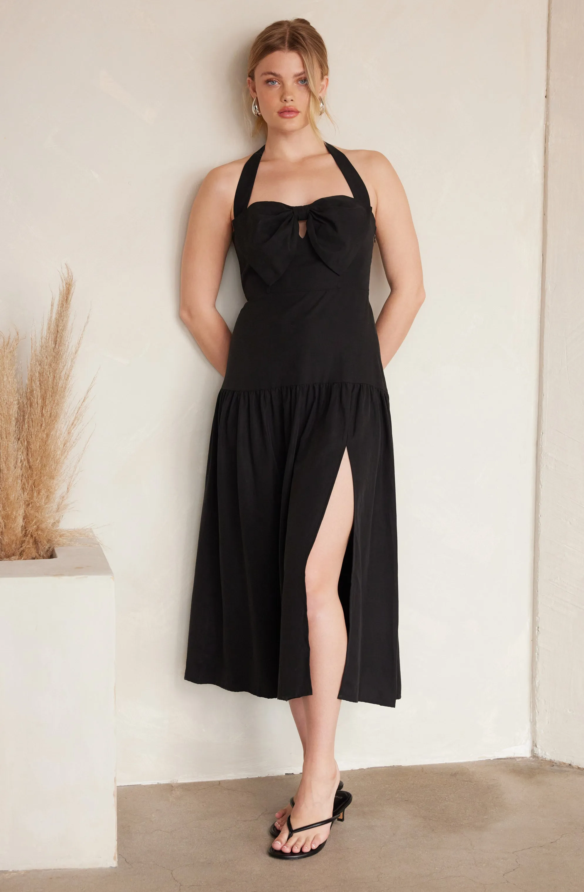 Adara Halter Midi Dress