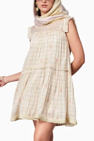After Glow Rosette Short Dress
