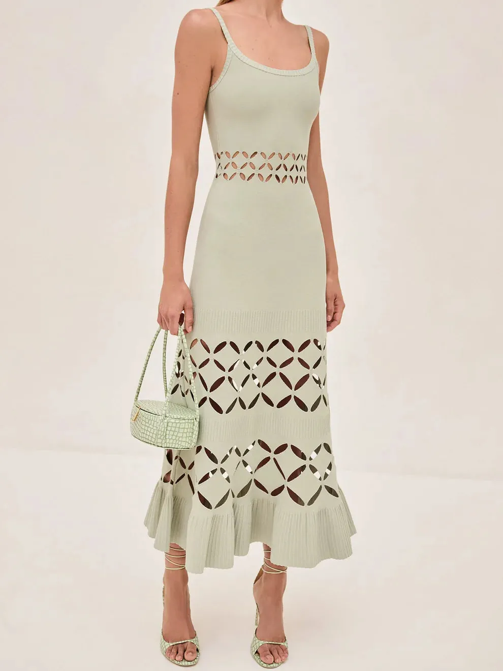 Alexis Elayne Dress Sage