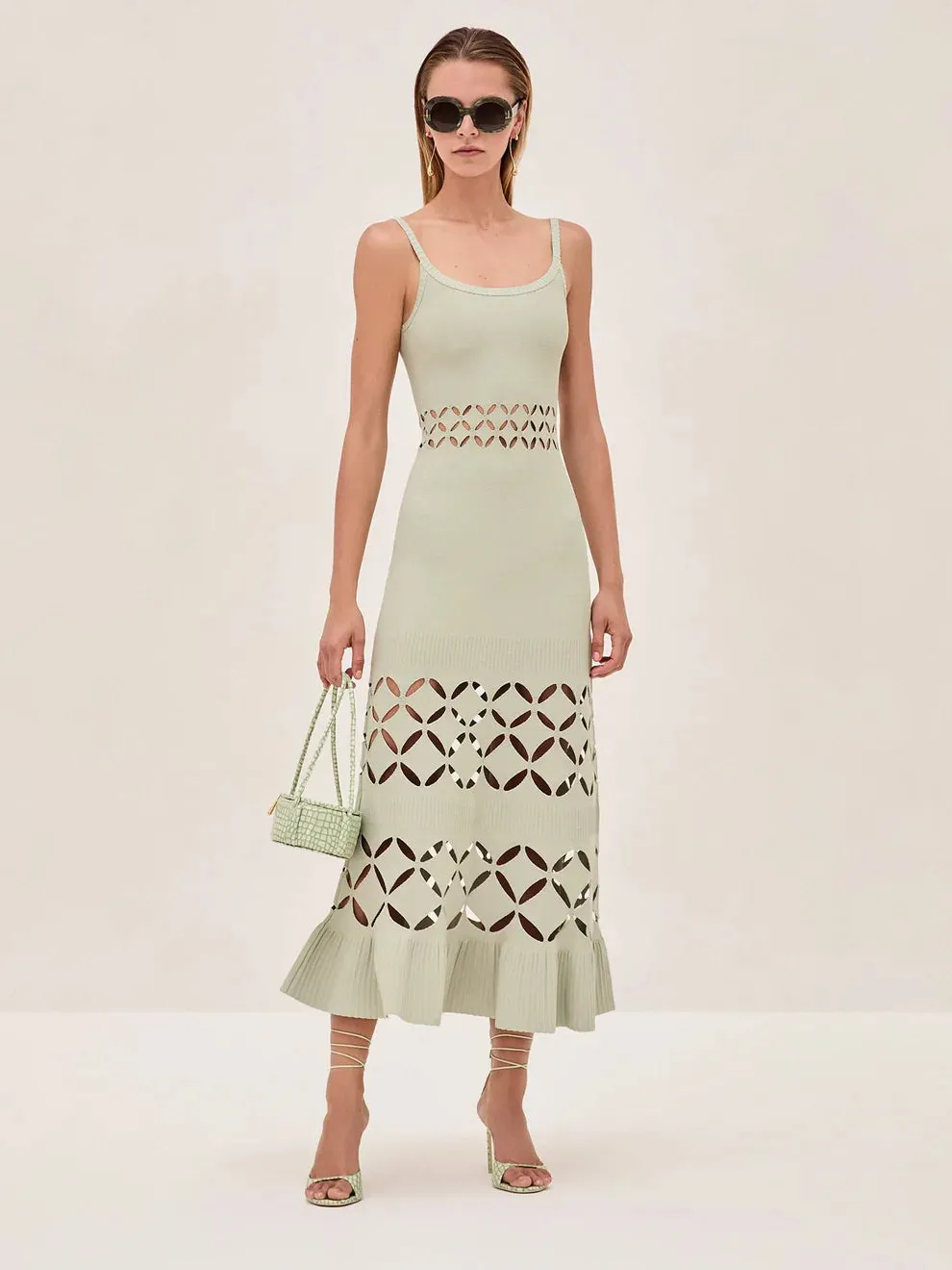 Alexis Elayne Dress Sage