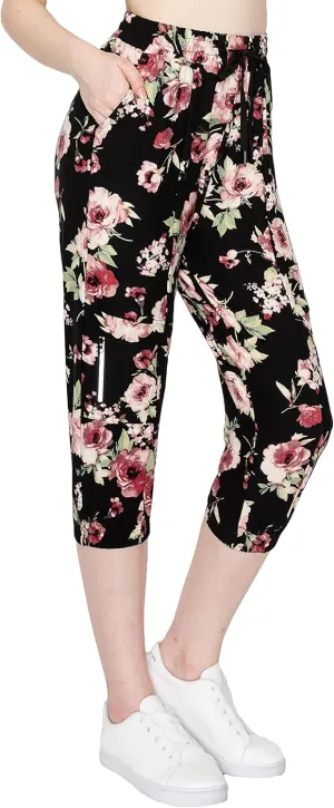 ALWAYS Women's Jogger with Pockets - Soft Full & Capri Sweat Pants