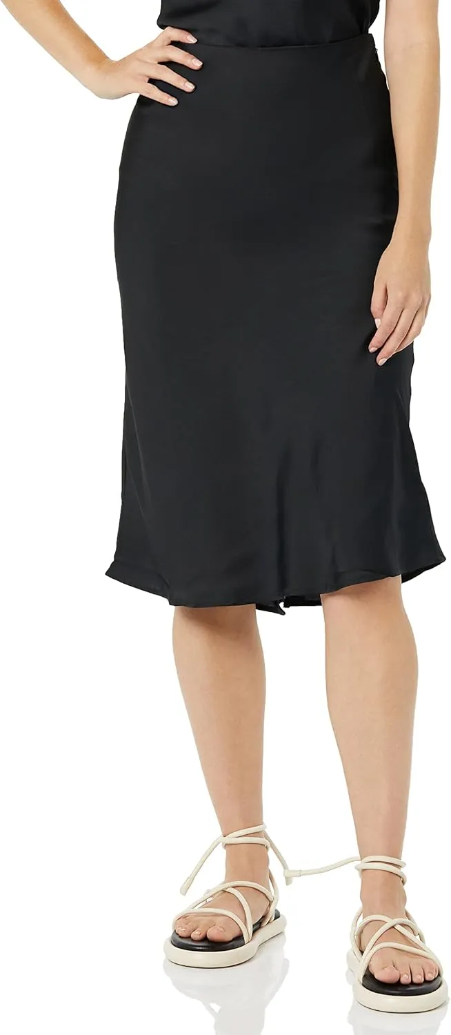 Amazon Essentials Women's Georgette Slip Skirt (Previously Daily Ritual)