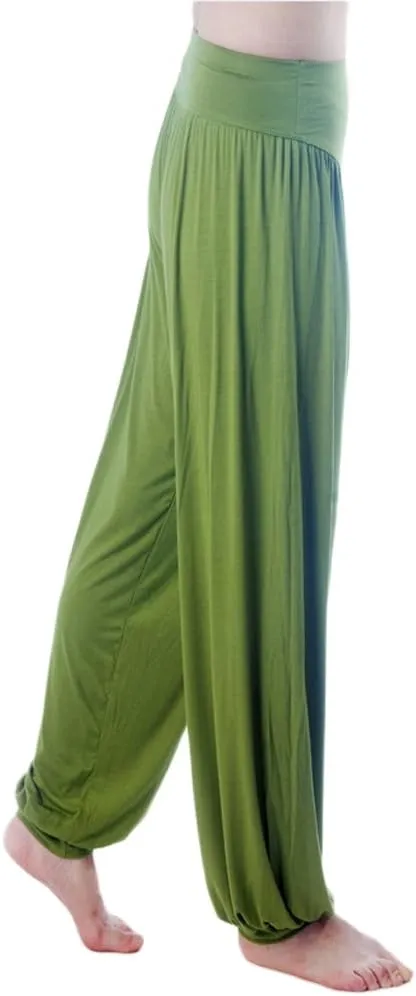 AvaCostume Womens Modal Cotton Soft Yoga Sports Dance Harem Pants