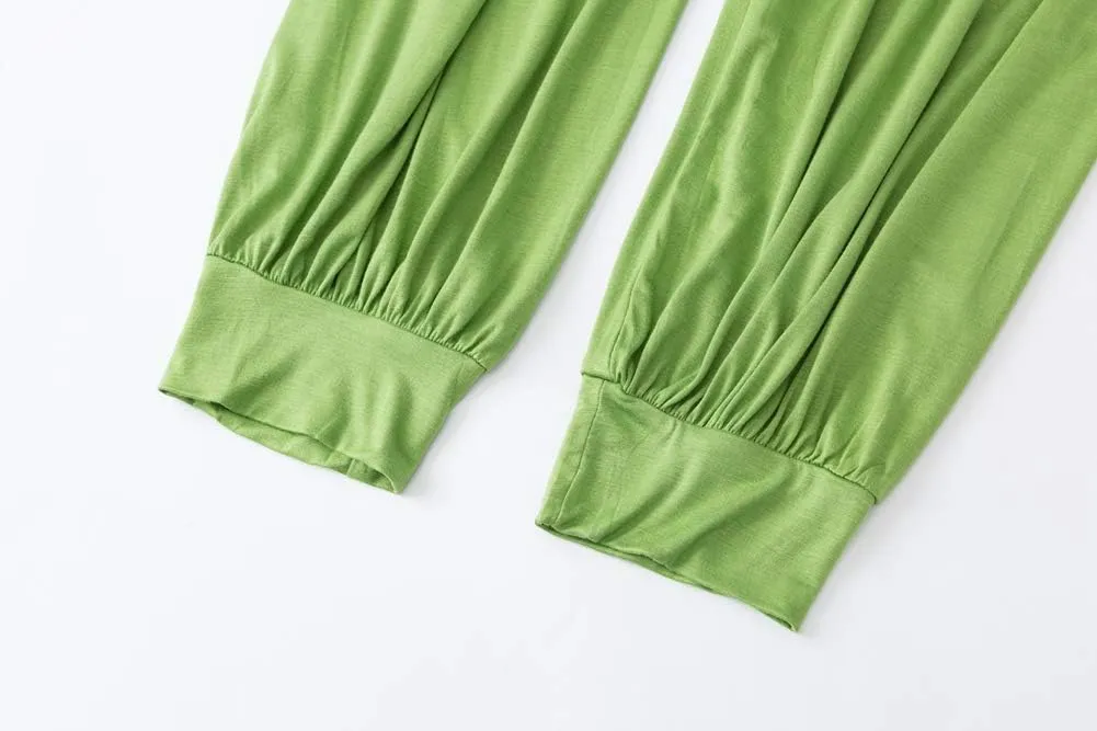 AvaCostume Womens Modal Cotton Soft Yoga Sports Dance Harem Pants