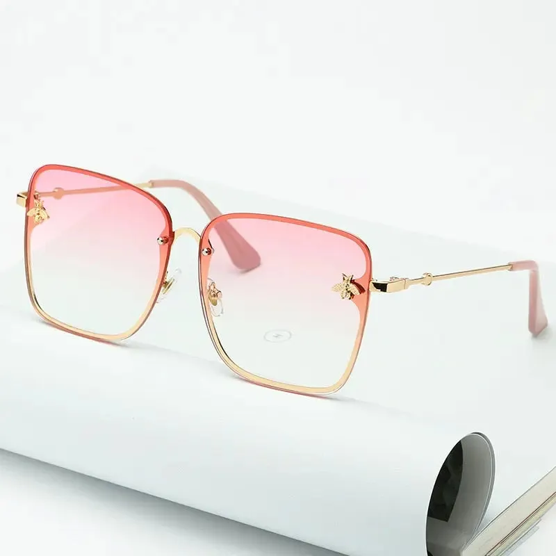 Bee Rimless Sunglasses