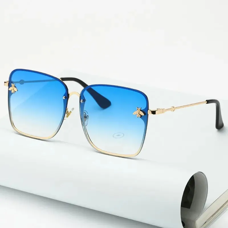 Bee Rimless Sunglasses