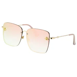 Bee Rimless Sunglasses