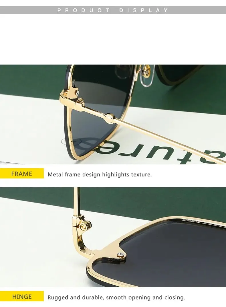 Bee Rimless Sunglasses