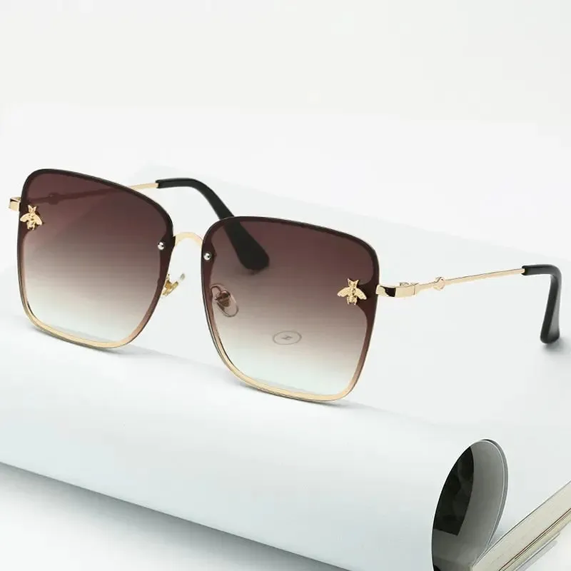 Bee Rimless Sunglasses