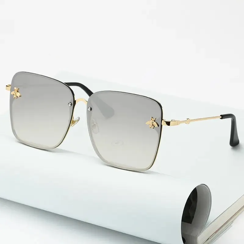Bee Rimless Sunglasses