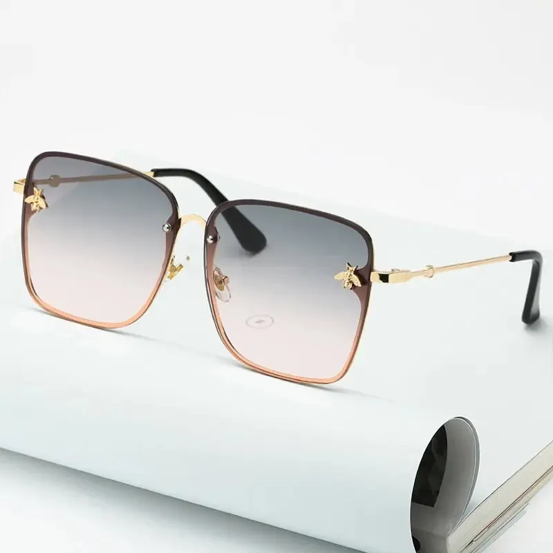Bee Rimless Sunglasses