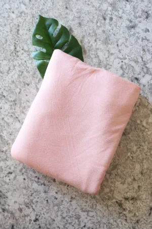 Blush Viscose Crepe Jersey Knit