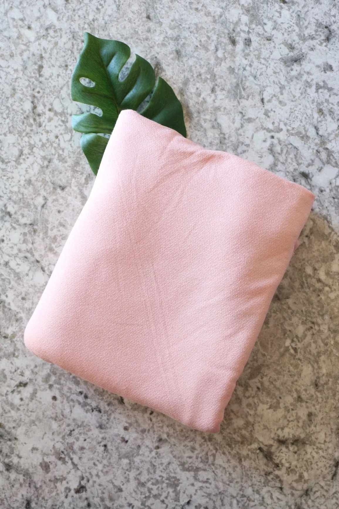 Blush Viscose Crepe Jersey Knit