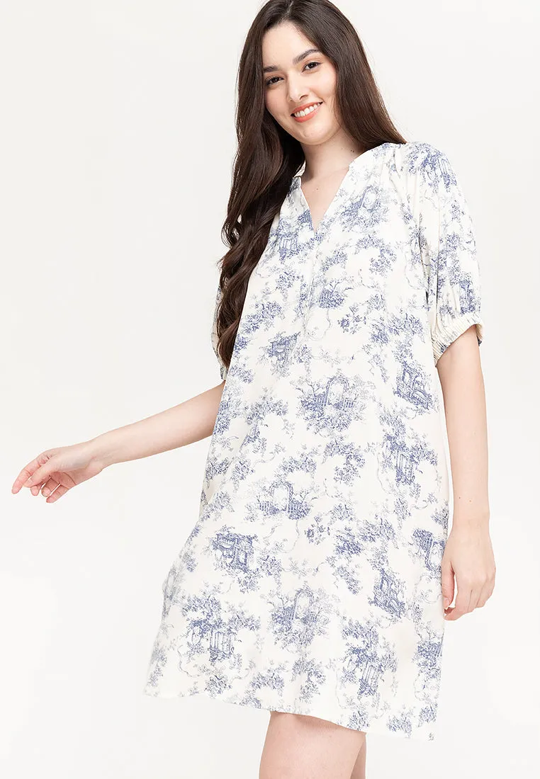 CALLOWAY Printed Relaxed Fit Dress