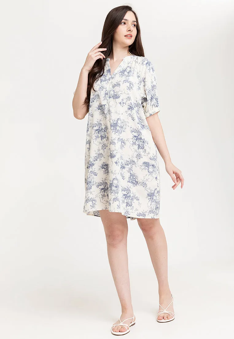 CALLOWAY Printed Relaxed Fit Dress