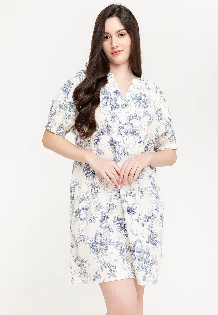 CALLOWAY Printed Relaxed Fit Dress