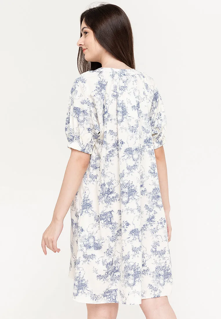 CALLOWAY Printed Relaxed Fit Dress