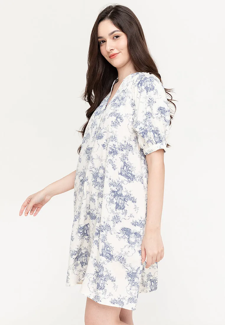 CALLOWAY Printed Relaxed Fit Dress