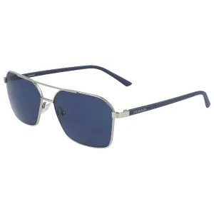 Calvin Klein Men's Sunglasses - Silver Full Rim Navigator Frame | CK20300S 045