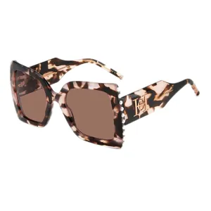 Carolina Herrera Women's Sunglasses - Havana Pink Butterfly Frame | CH 0001/S 00T4 4S