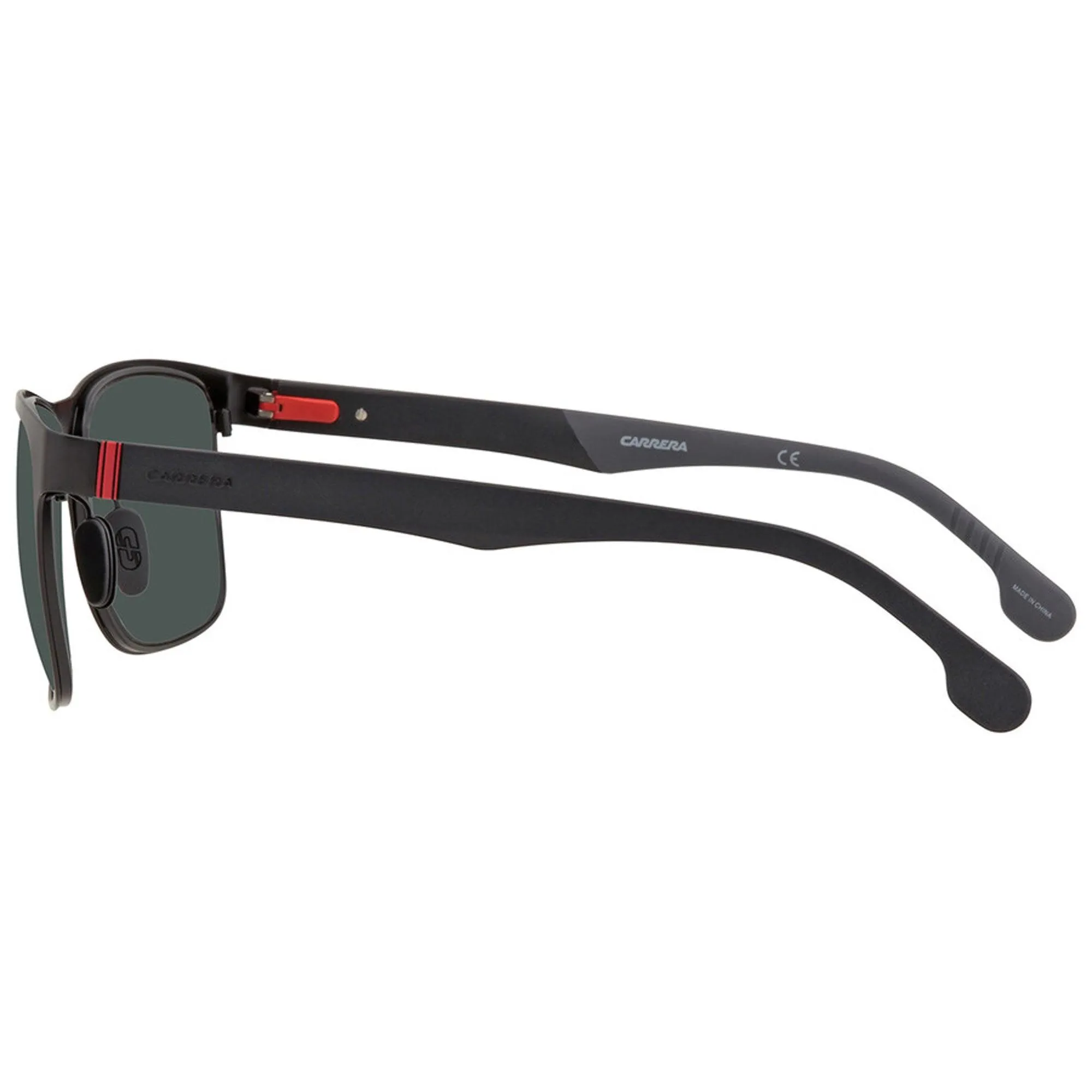 Carrera Men's Sunglasses - Full Rim Matte Black Metal Square Frame | 8026/S 0003 00