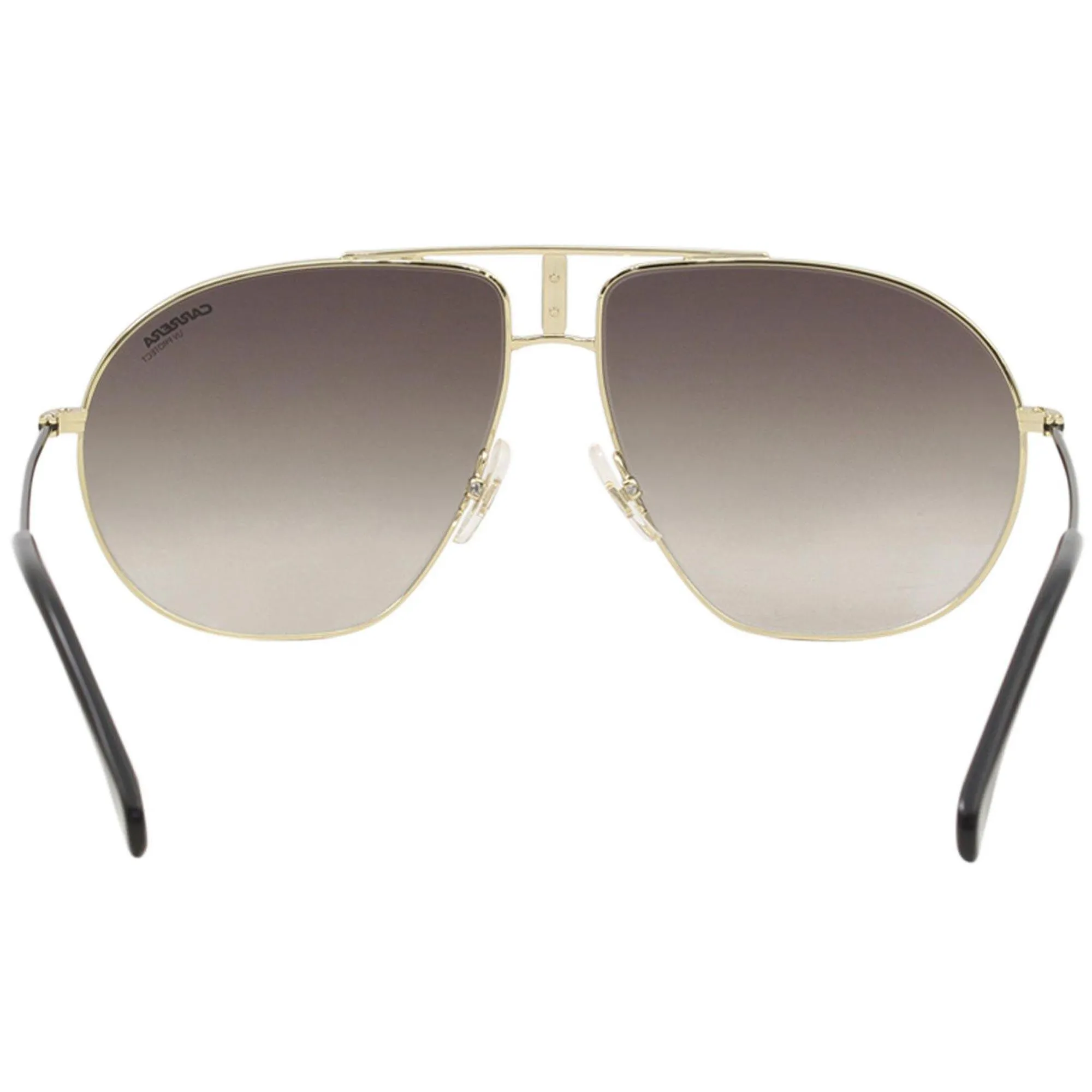 Carrera Unisex Sunglasses - Full Rim Black and Gold Pilot Metal Frame | Bound 02M2 00