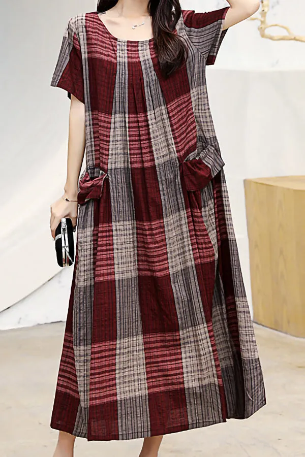 Casual Solid Color Maxi Dress