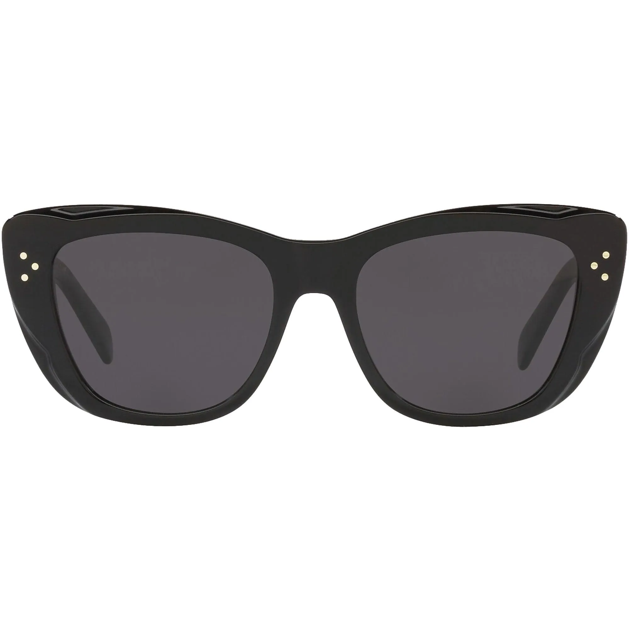 Celine Women's Sunglasses - Grey Lens Shiny Black Butterfly Frame | CL40199I 01A