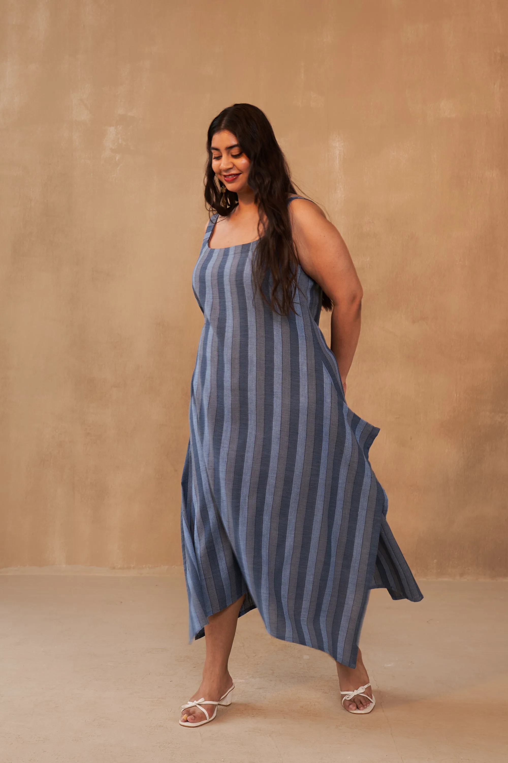 Changing Seasons Handwoven Organic Cotton Maxi