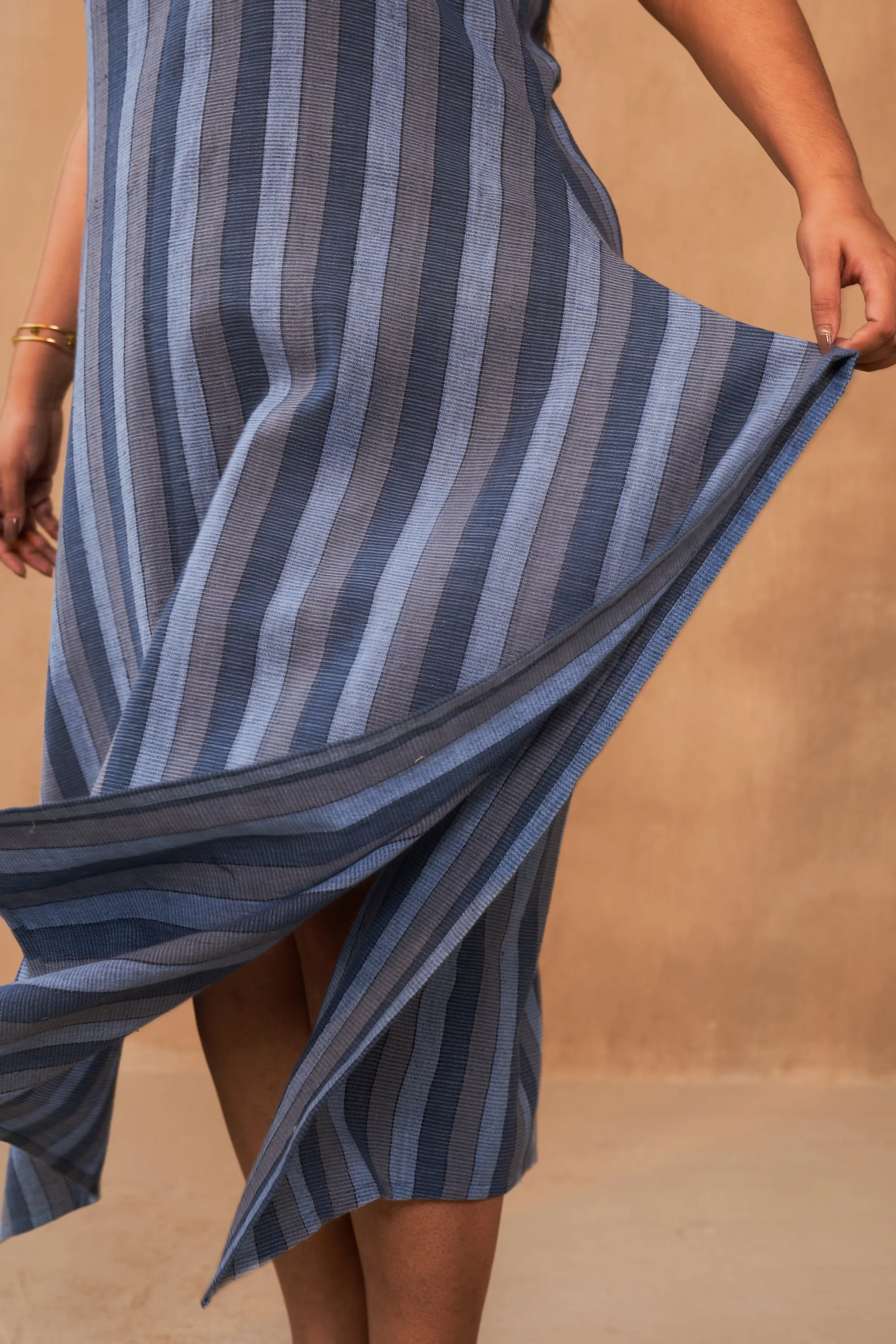 Changing Seasons Handwoven Organic Cotton Maxi