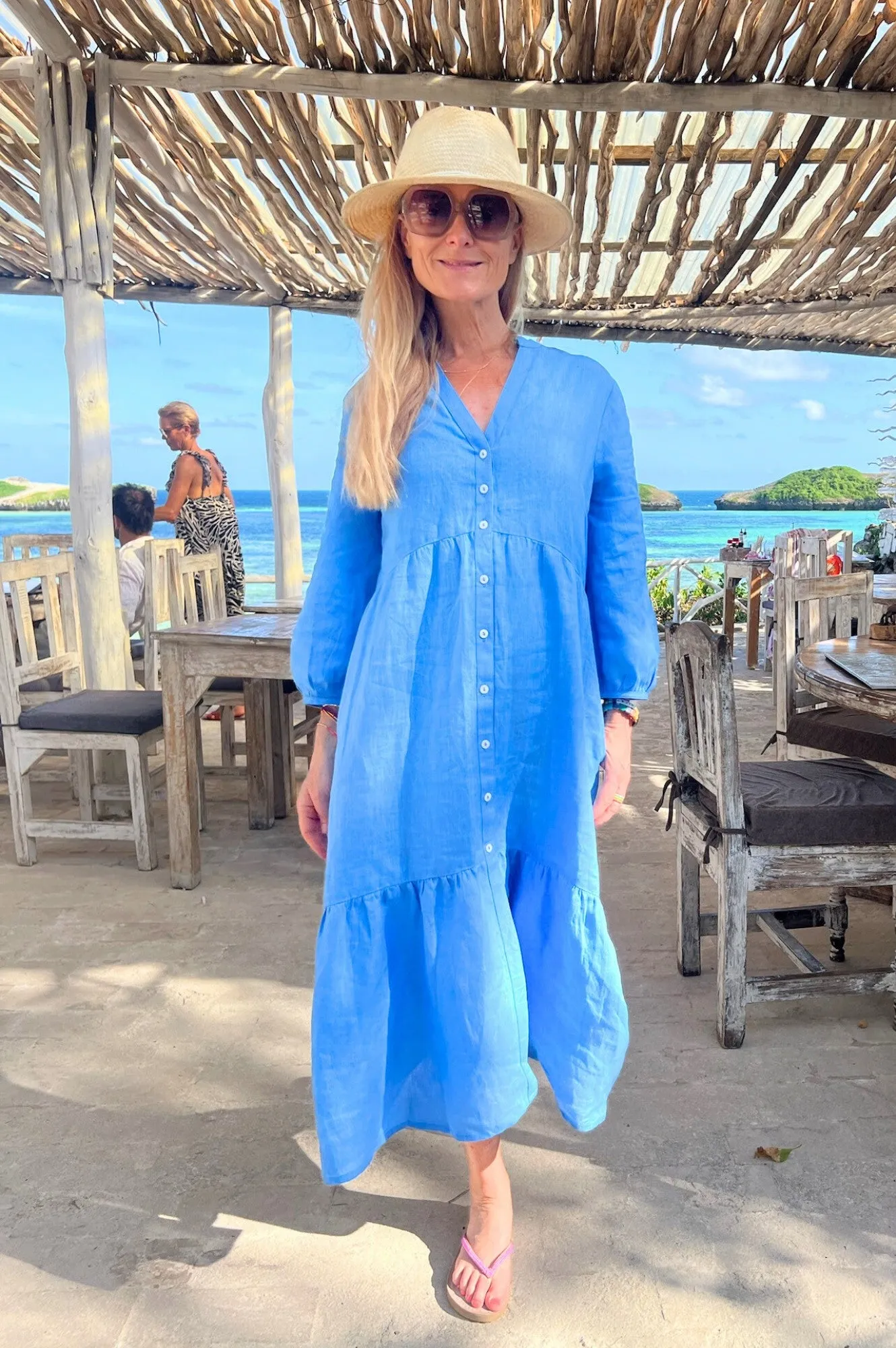 Charlotte Dress | Cornflower