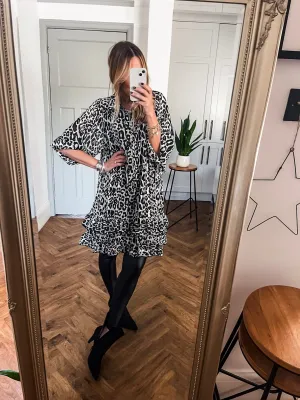 Chiffon Frill Dress