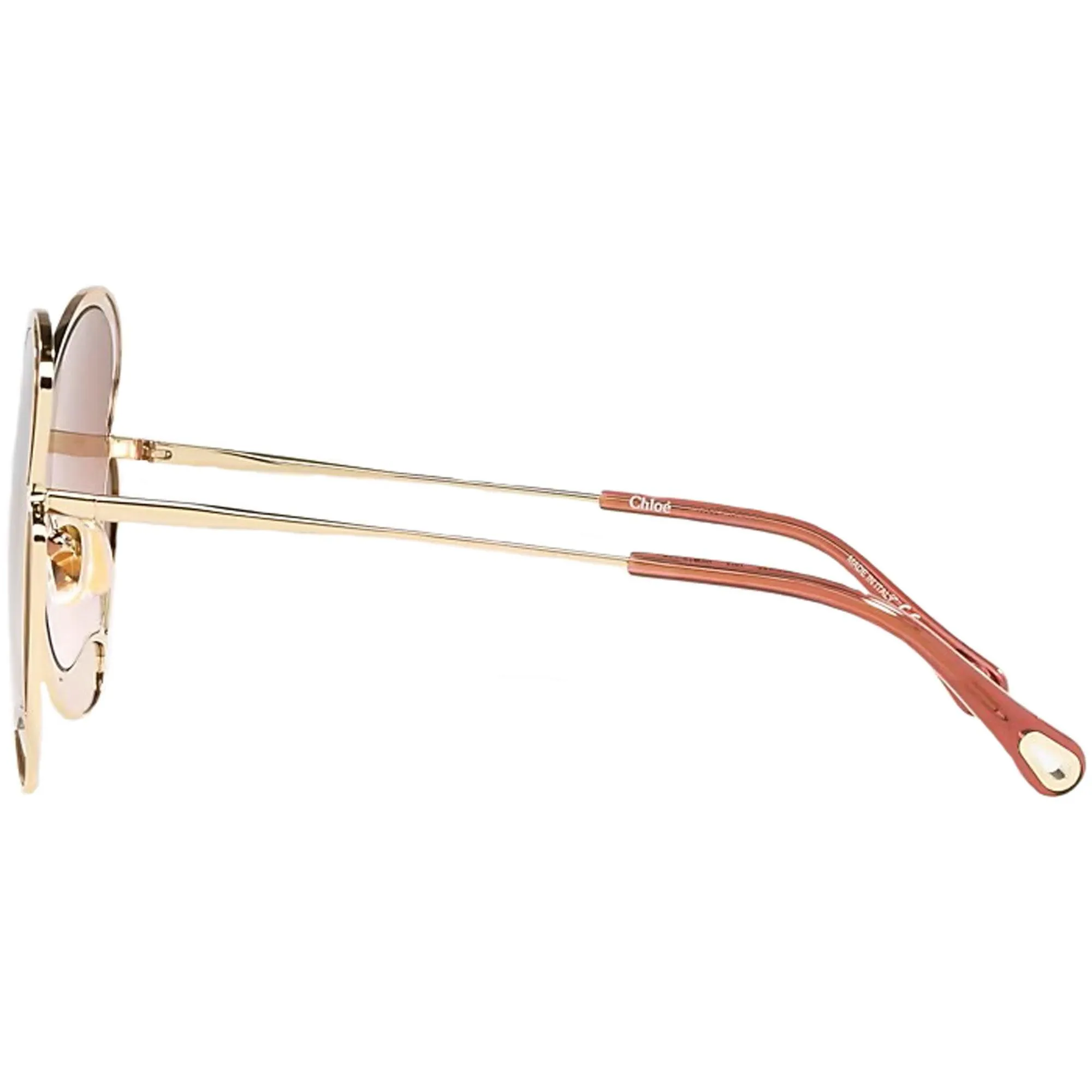 Chloe Women's Sunglasses - Butterfly Frame Purple Gradient Lens | CH0048S-30011230004