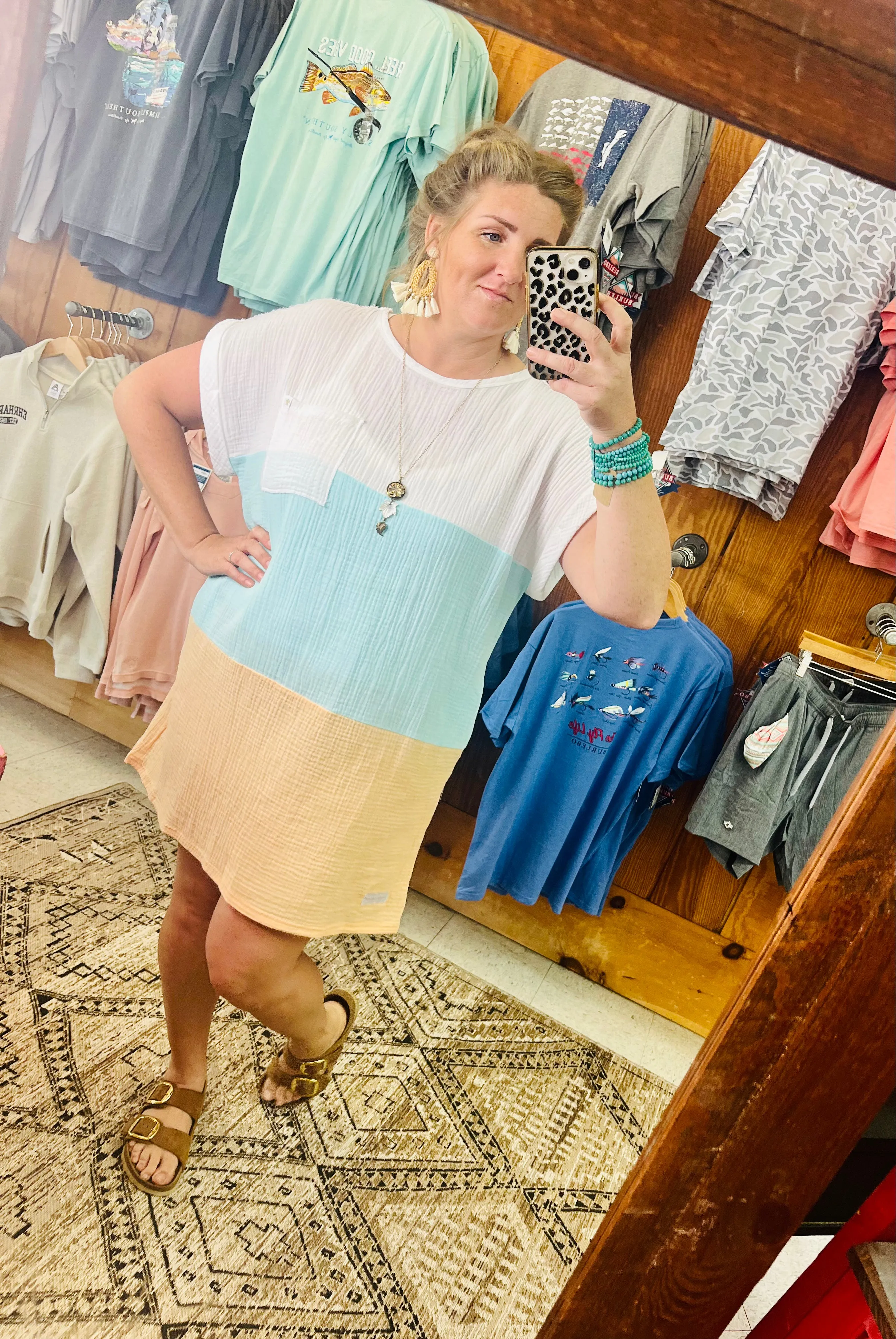 Clarissa Colorblock Dress