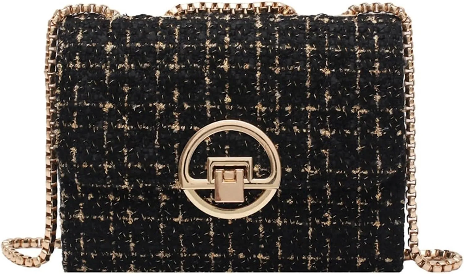 Clutch Purses for Women Color Flap Armpit Bag for Women Designer Handbag with Chain Shoulder Strap Stylish Messenger Purse