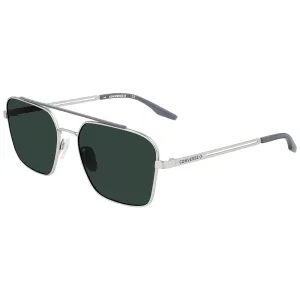 Converse Men's Sunglasses - Green Plastic Lens Silver and Grey Frame | CV101S 045
