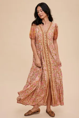 Cozy Charm Maxi Dress