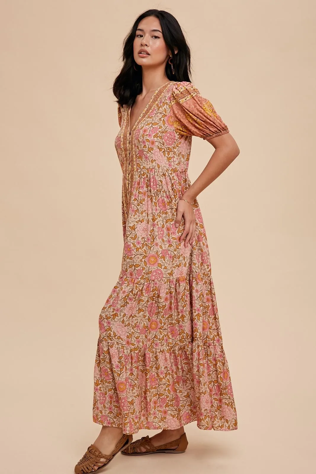 Cozy Charm Maxi Dress