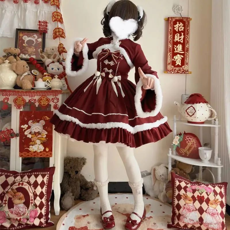 Cozy Winter Wonderland Dress