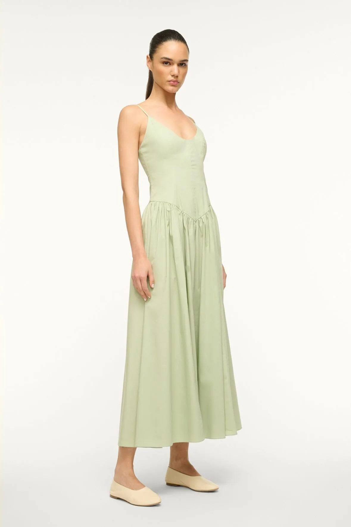 DENA DRESS | PALE JADE