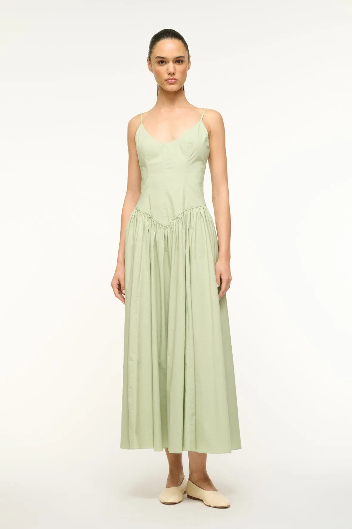 DENA DRESS | PALE JADE