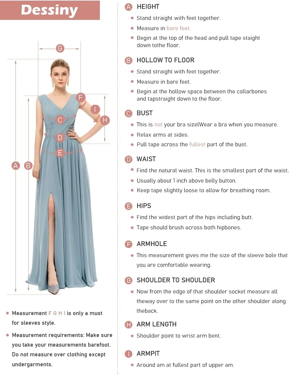 Dessiny Short Sleeves Satin Bridesmaid Dresses for Women with Slit V Neck Pleated Maxi Formal Dress DE232
