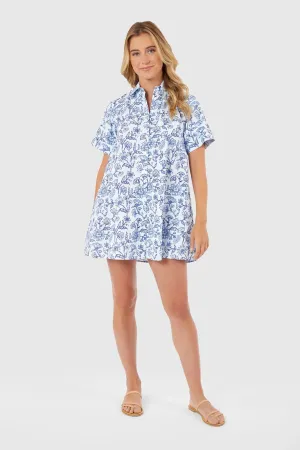 Dock Dress - Jacobean Floral