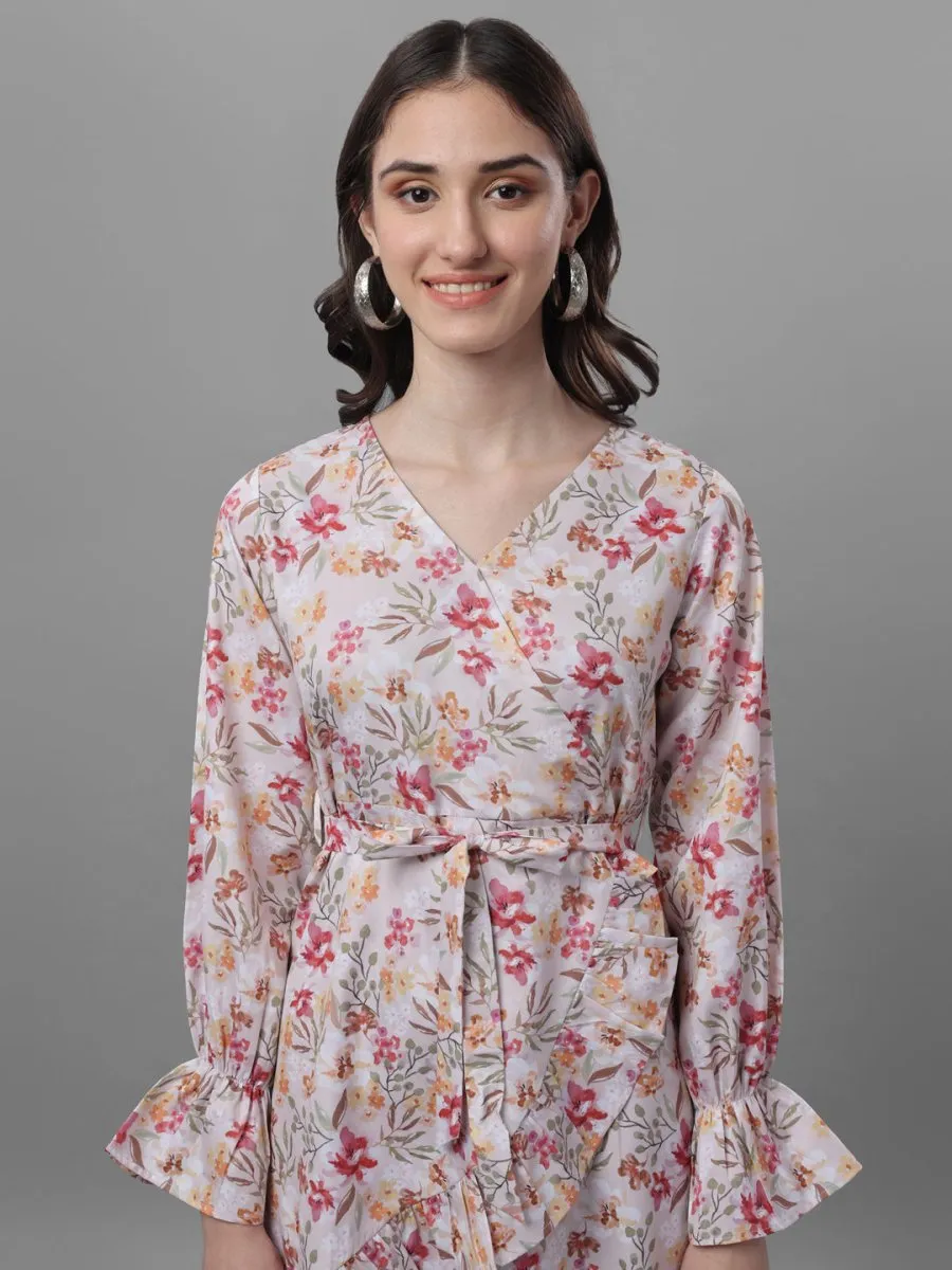 dresses for Women western wear floral white