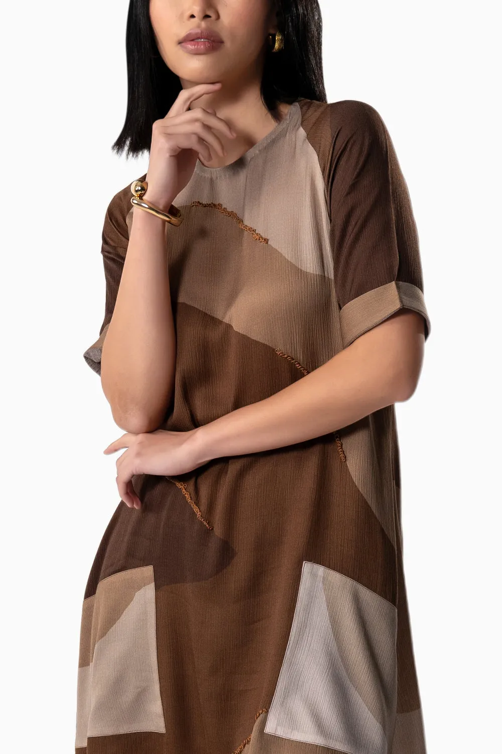 Earthen Elegance Dress