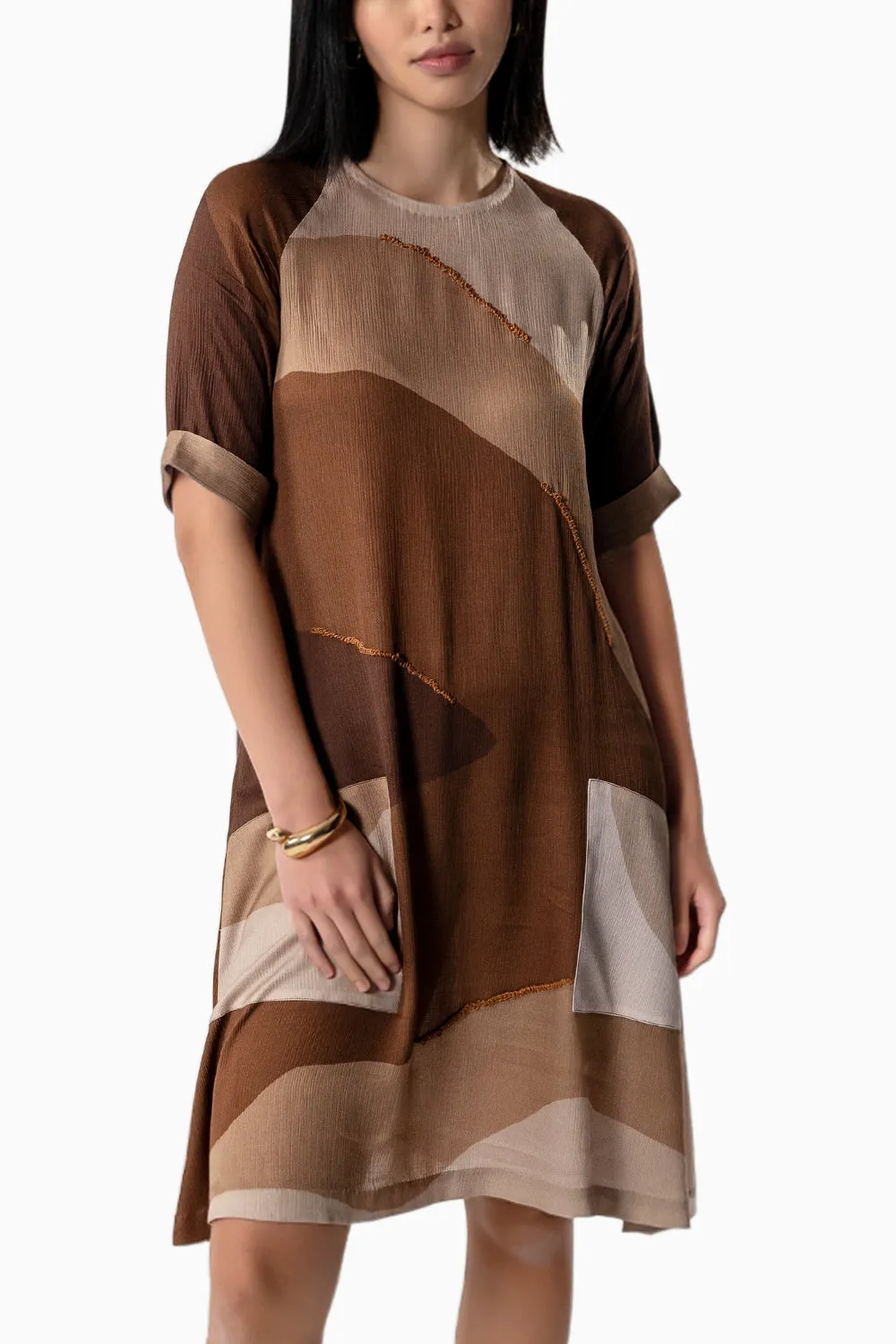 Earthen Elegance Dress