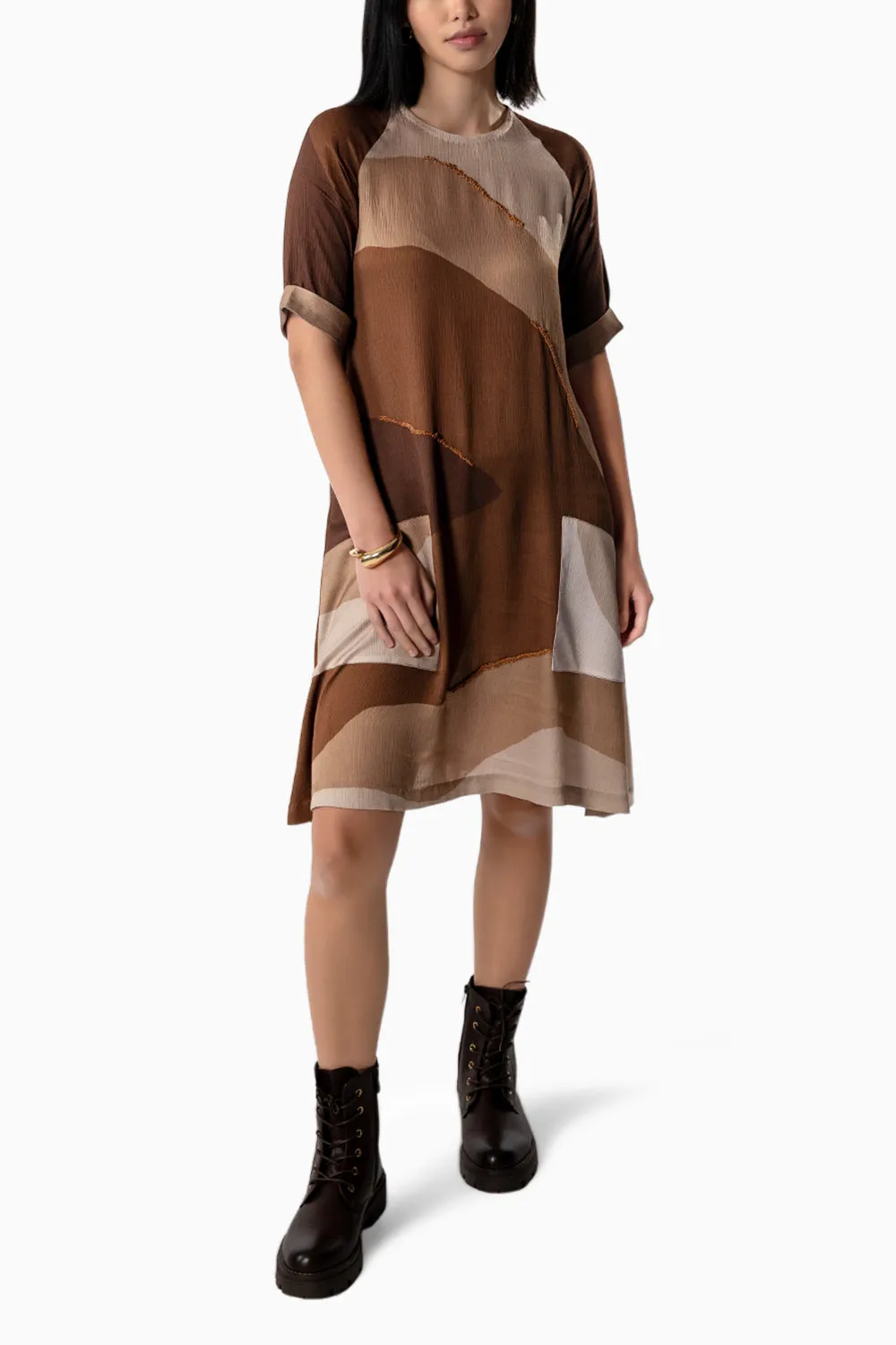 Earthen Elegance Dress